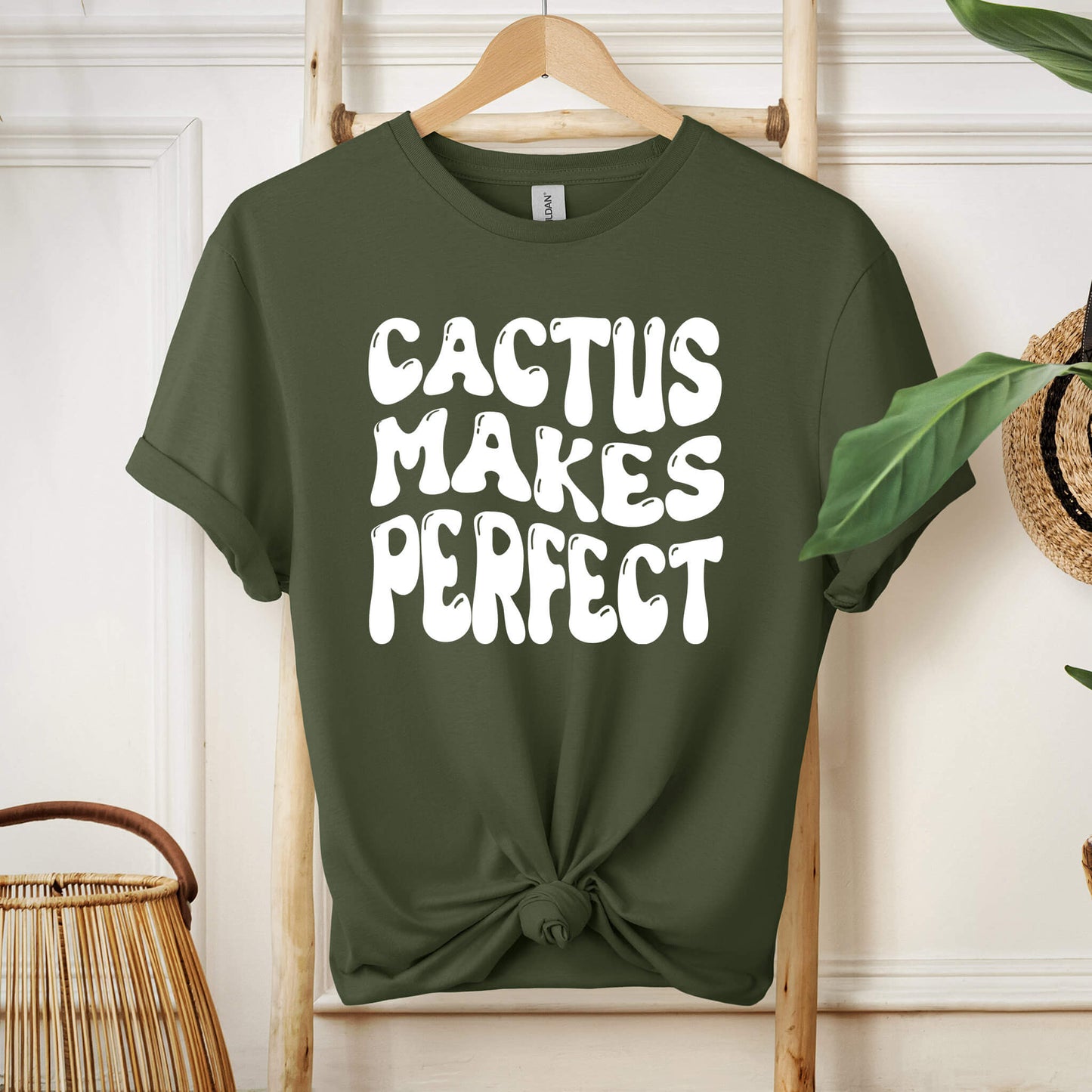 015-02 Cactus Makes Perfect Dark T-Shirt