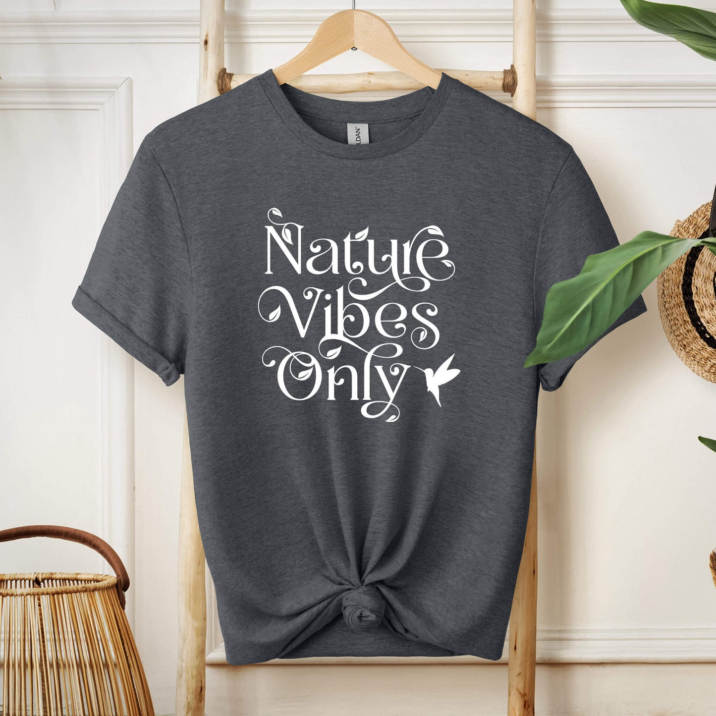 015-08 Nature Vibes Only Dark T-Shirt