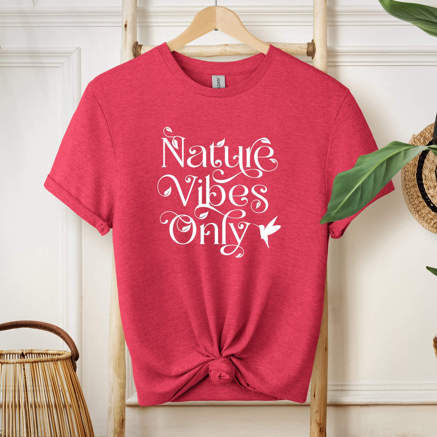 015-08 Nature Vibes Only Dark T-Shirt