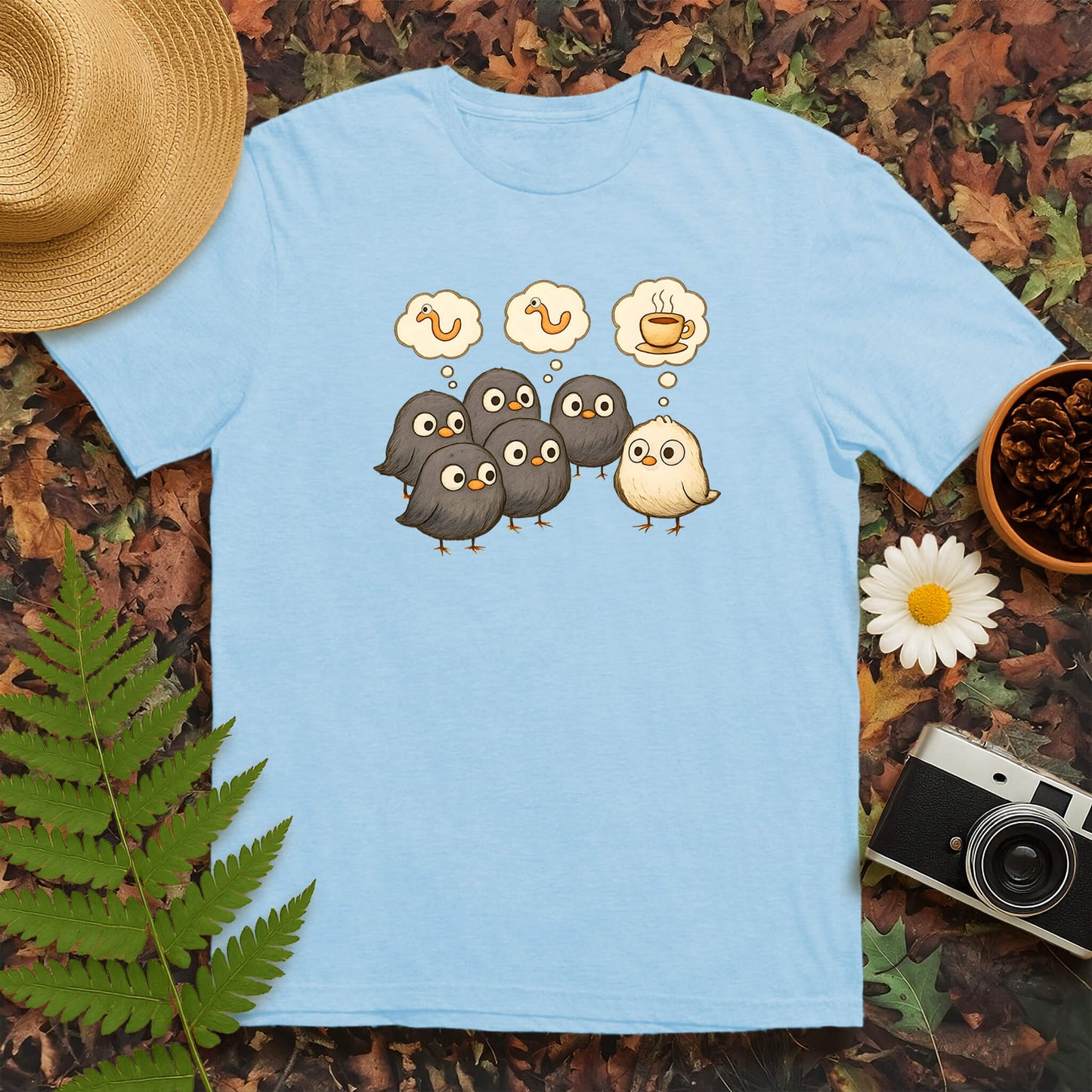 Coffee Bird T-Shirt