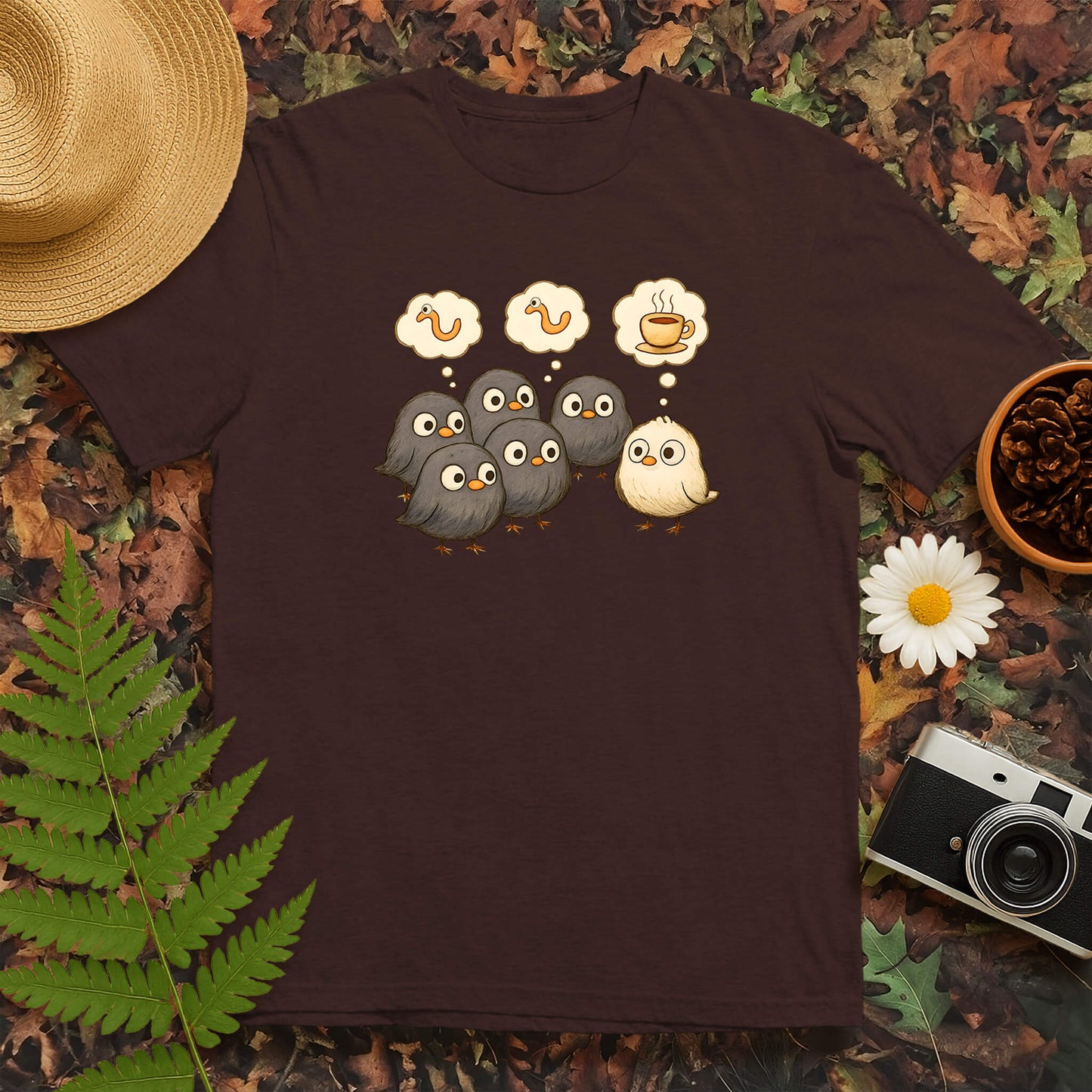Coffee Bird T-Shirt