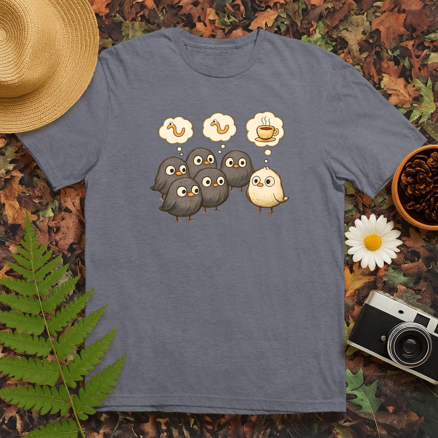 Coffee Bird T-Shirt