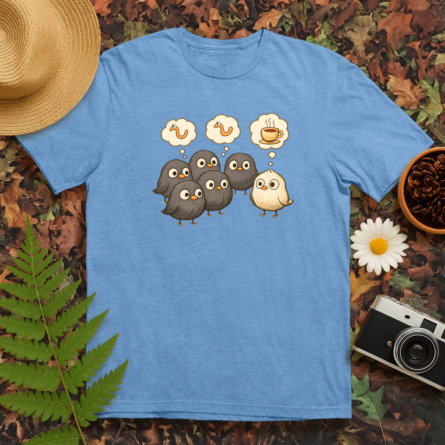 Coffee Bird T-Shirt