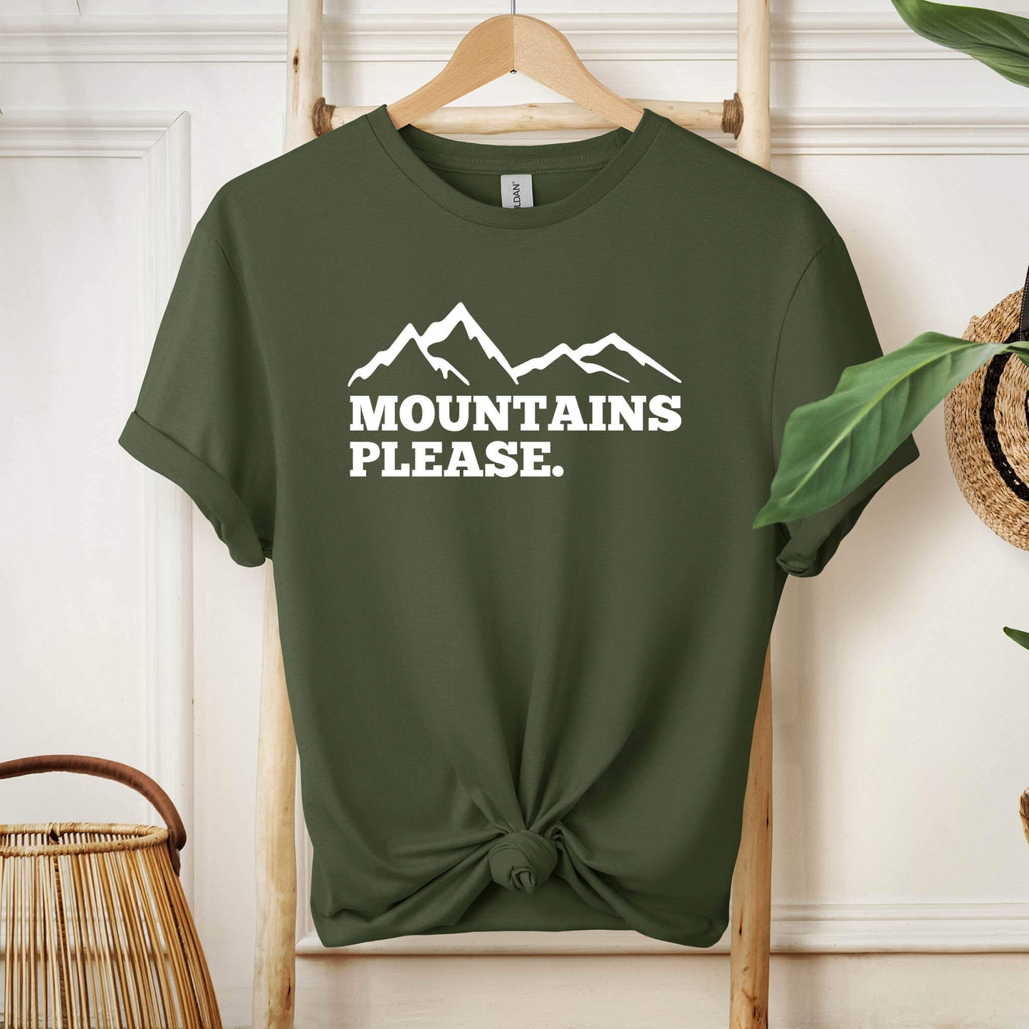 003-09 Mountain Please Dark T-Shirt