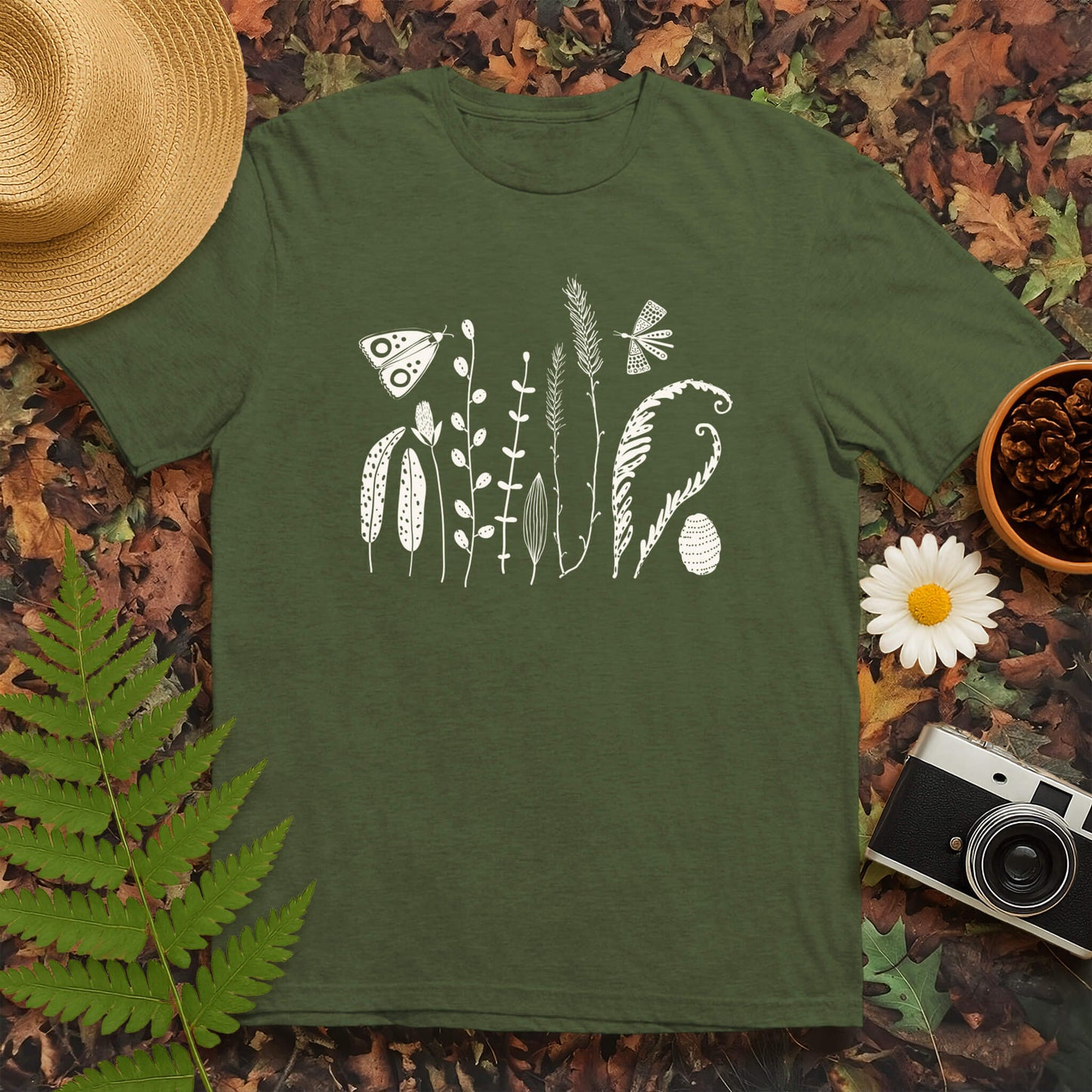 Moth and Fern T-Shirt
