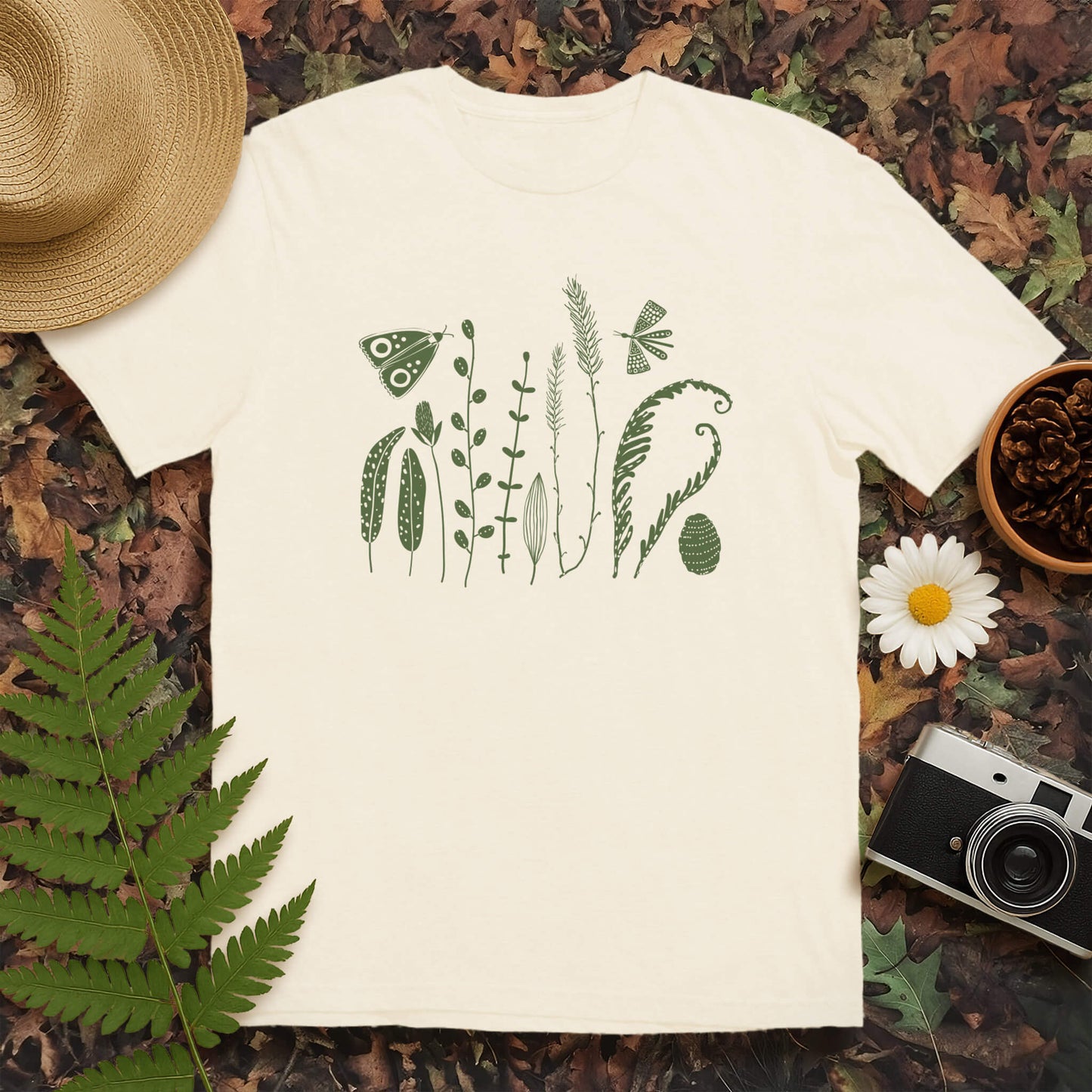 Moth and Fern T-Shirt