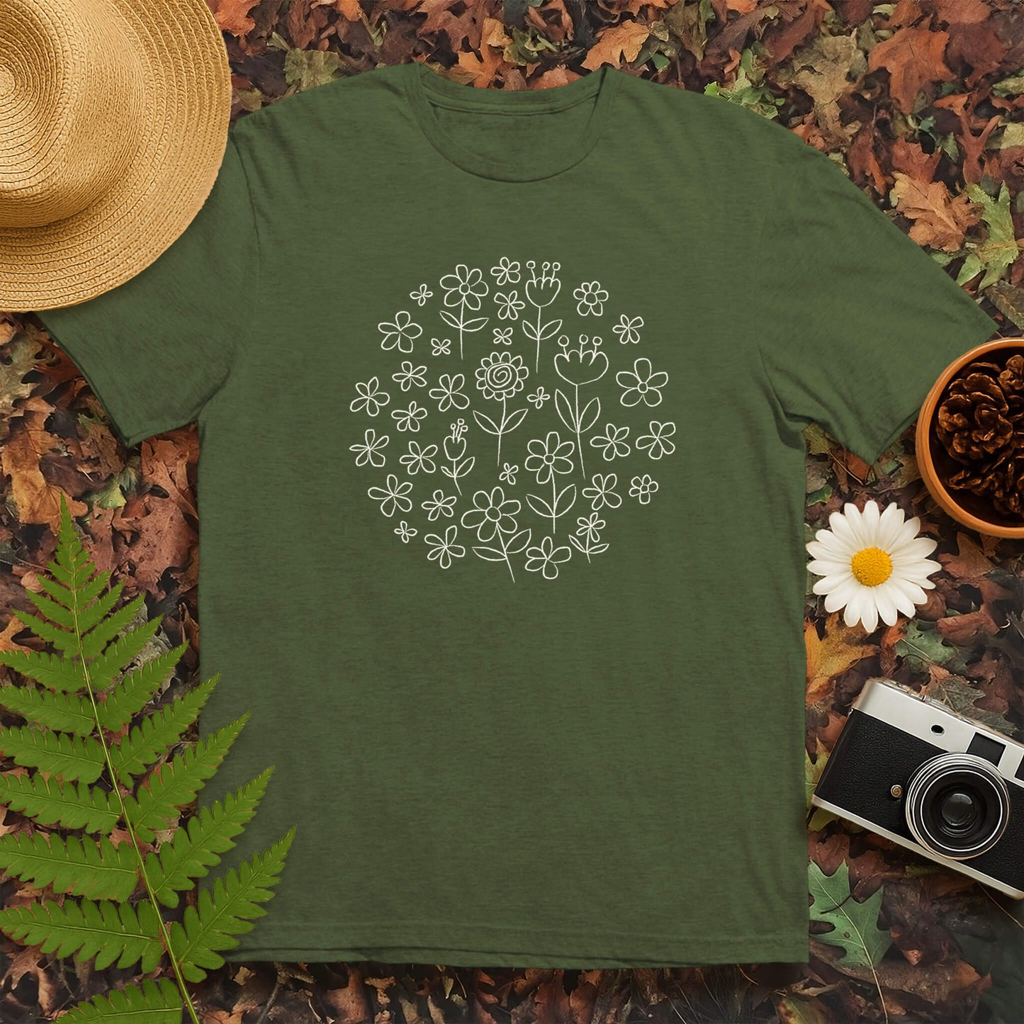 Flower Circ T-Shirt