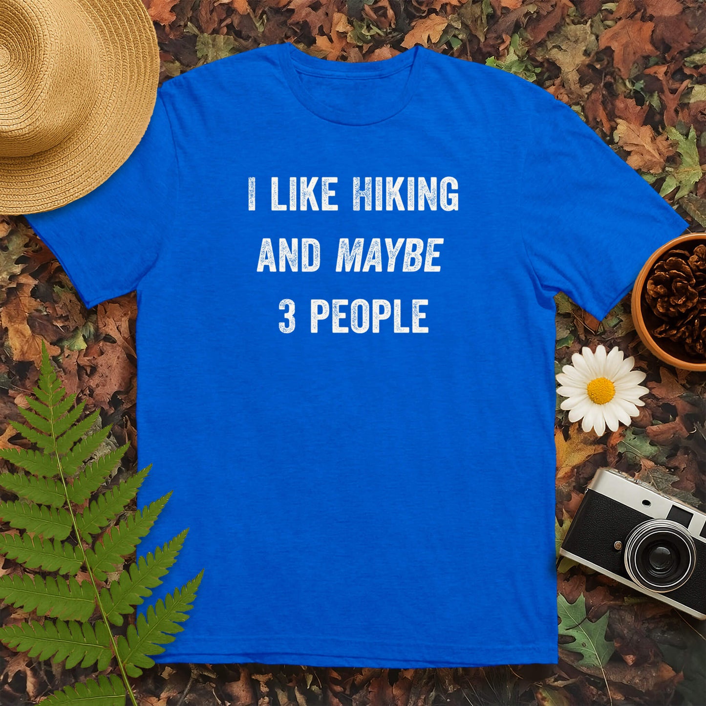 I Like Hiking and Maybe 3 People T-Shirt