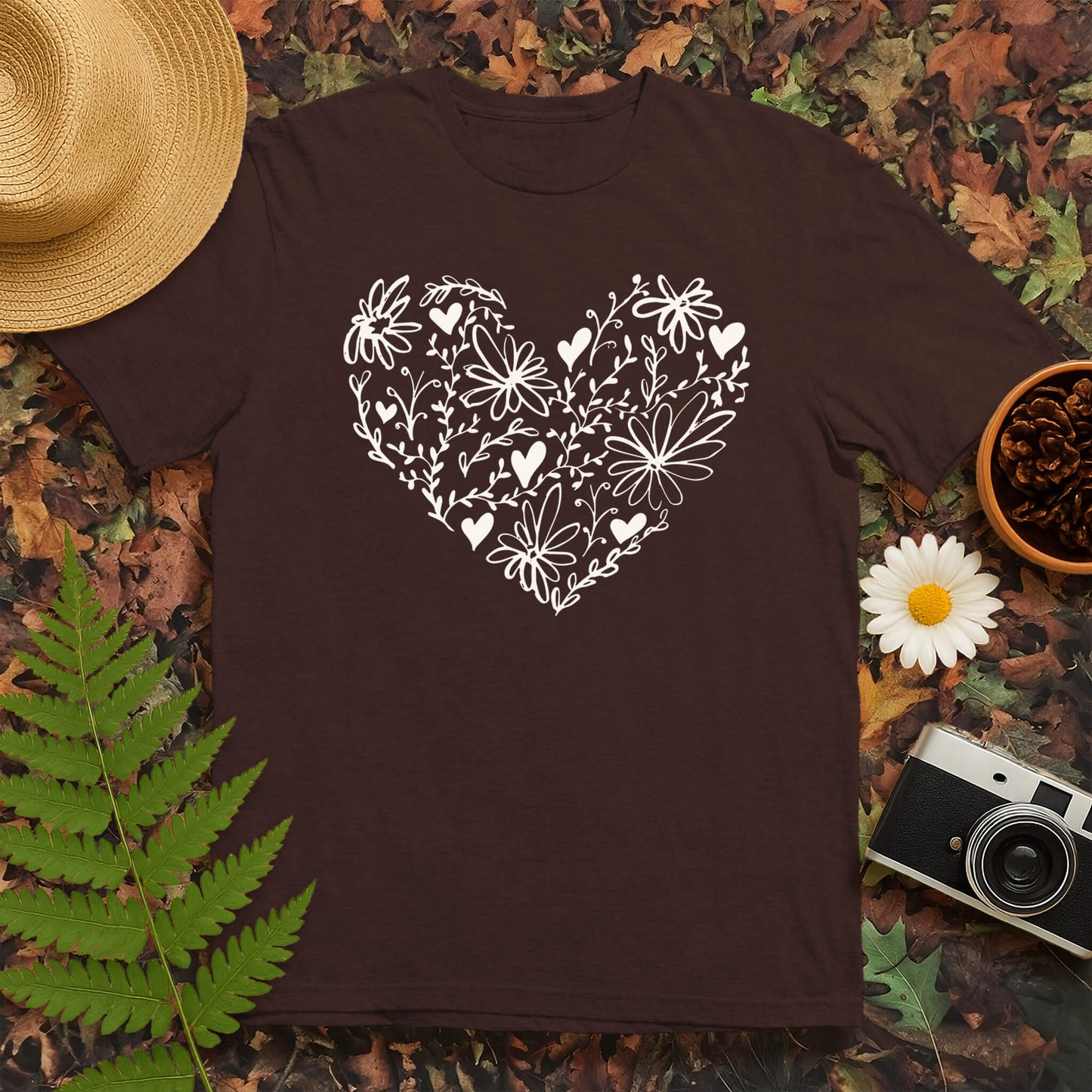 Line Heart T-Shirt
