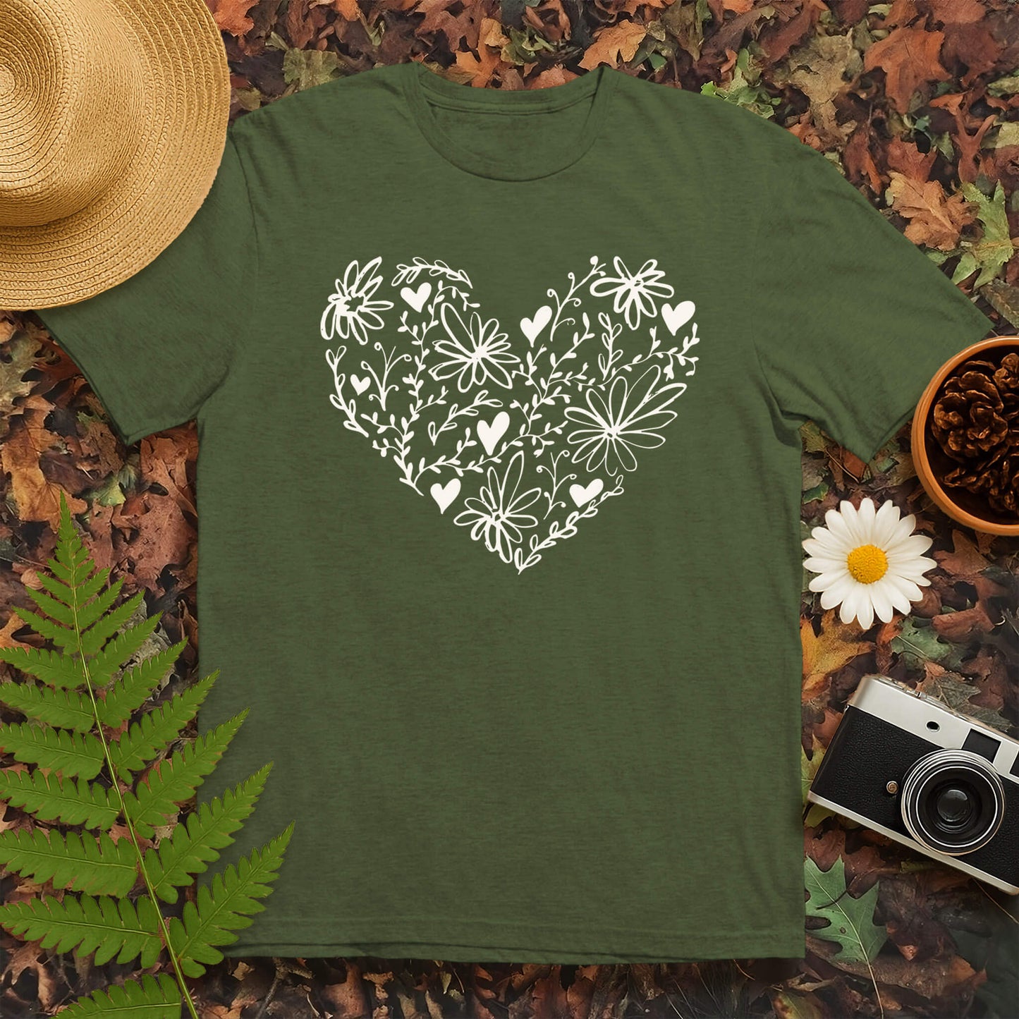 Line Heart T-Shirt