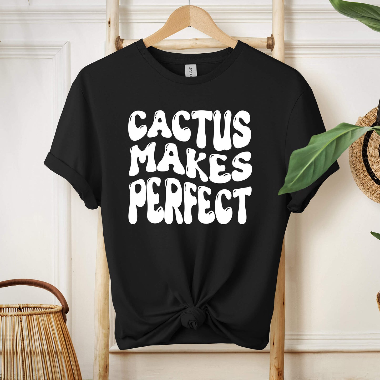 015-02 Cactus Makes Perfect Dark T-Shirt