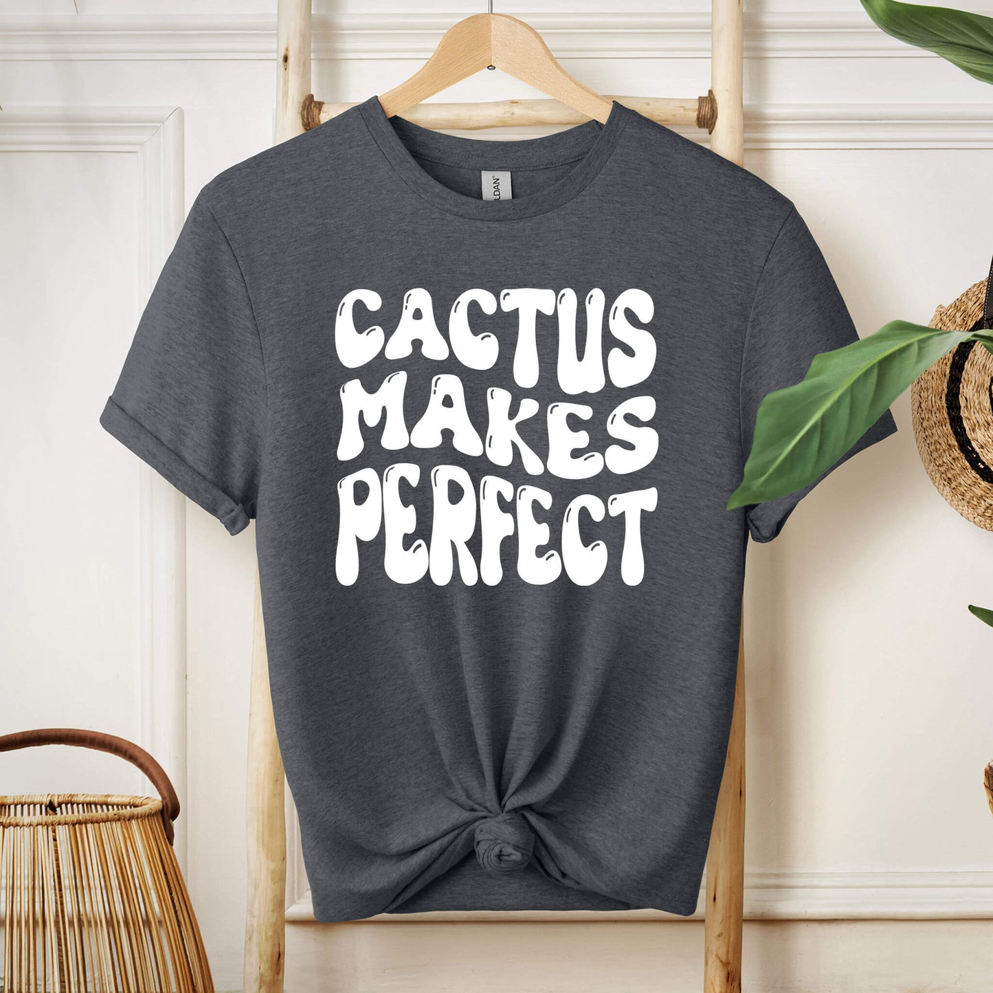015-02 Cactus Makes Perfect Dark T-Shirt