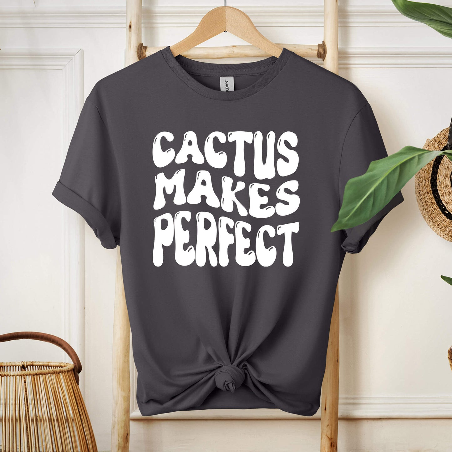 015-02 Cactus Makes Perfect Dark T-Shirt