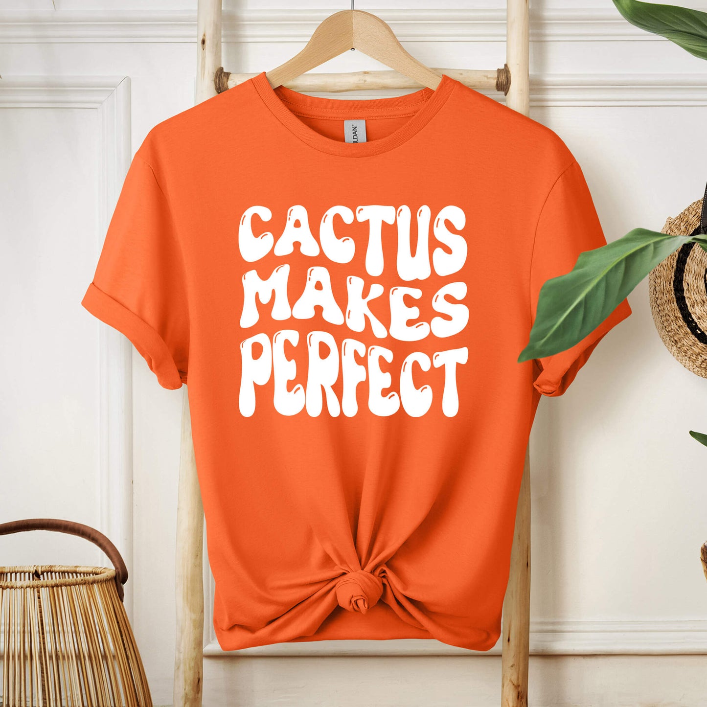 015-02 Cactus Makes Perfect Dark T-Shirt