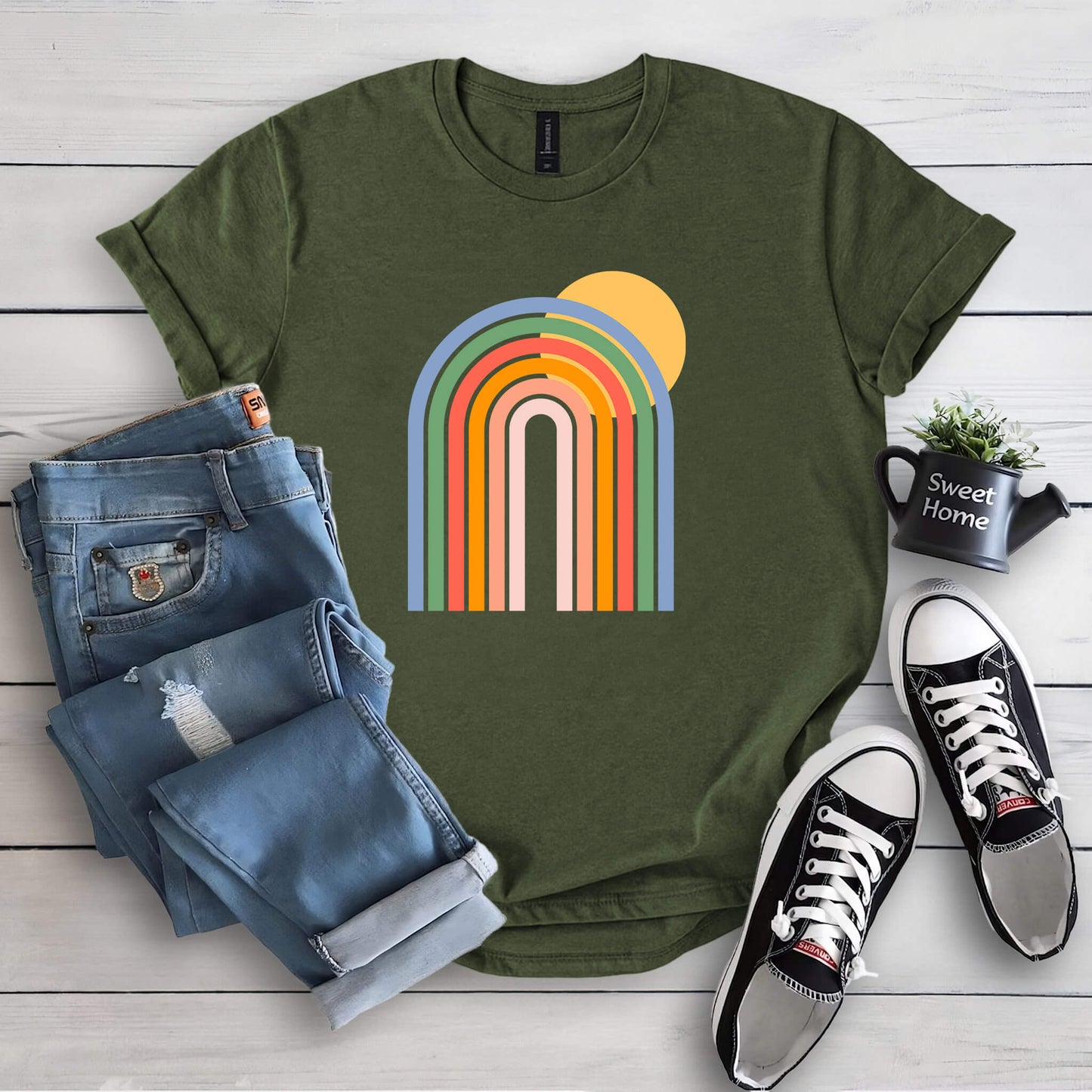 006-08 Sunset Rainbow T-Shirt