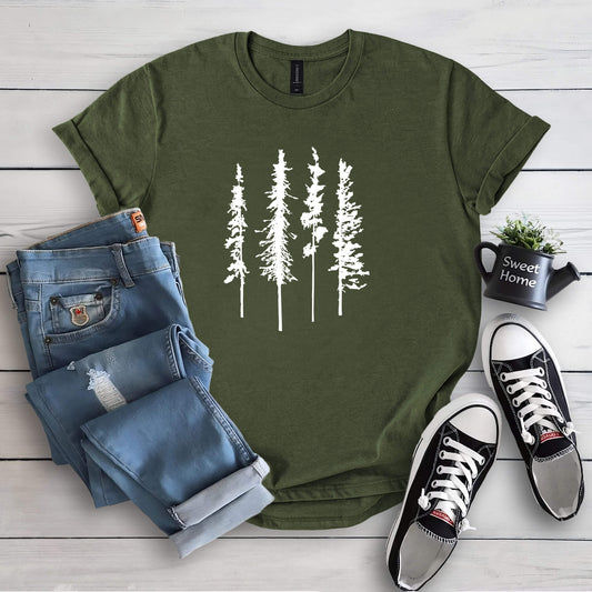 013-03 Pine Tree 4x T-Shirt