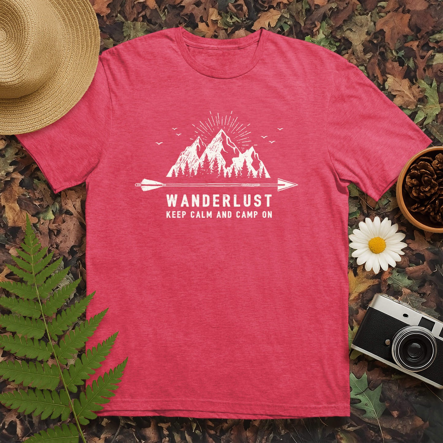 Wanderlust Keep Calm T-Shirt