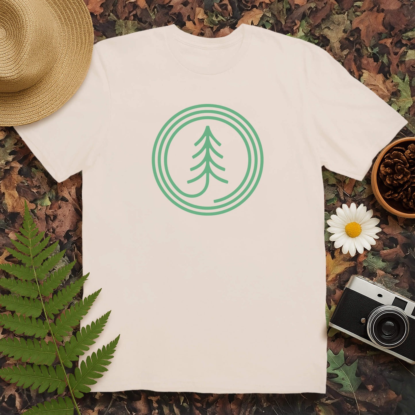 Spiral Pine Tree T-Shirt