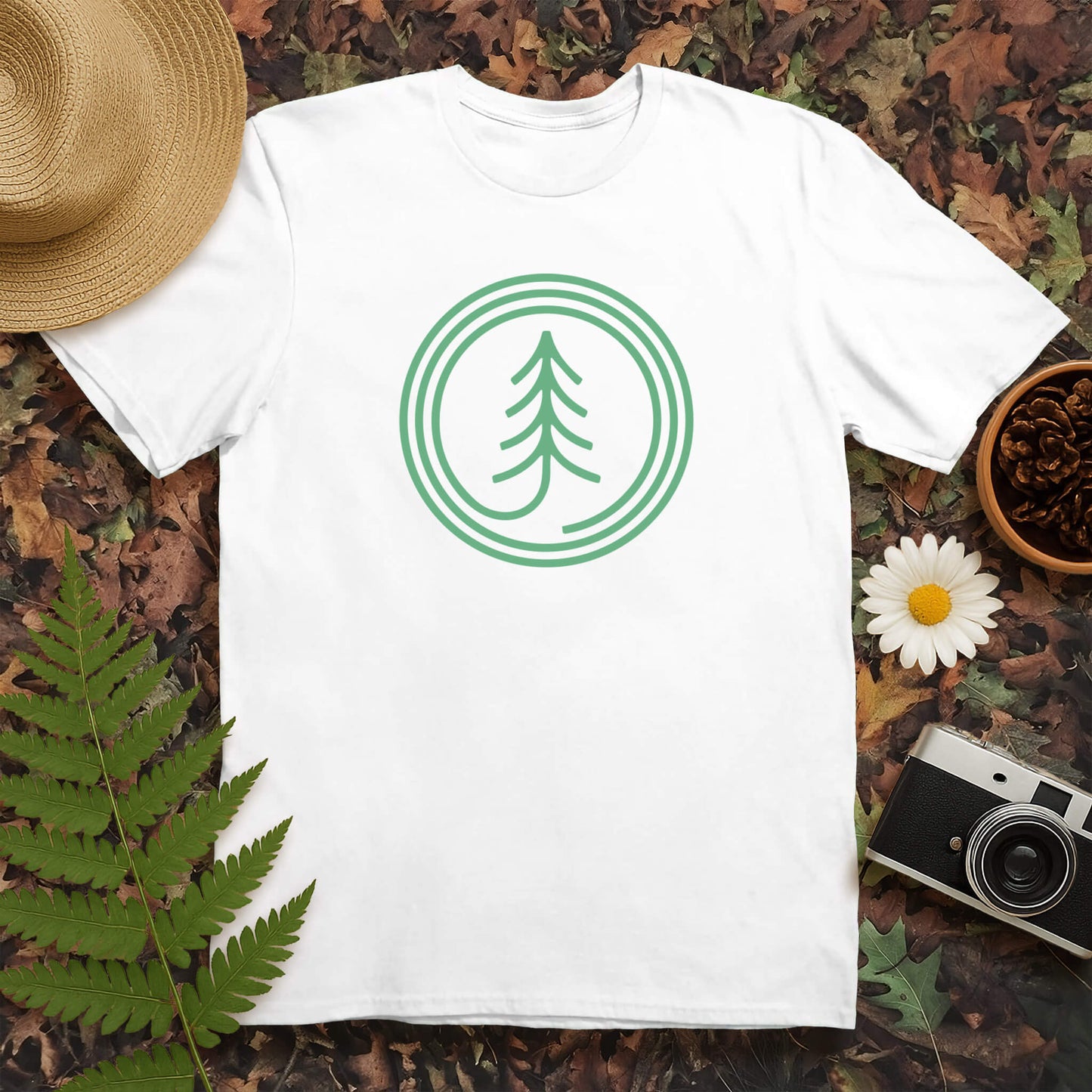 Spiral Pine Tree T-Shirt