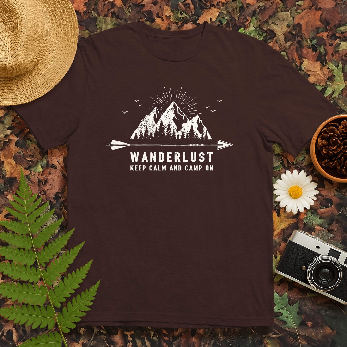 Wanderlust Keep Calm T-Shirt