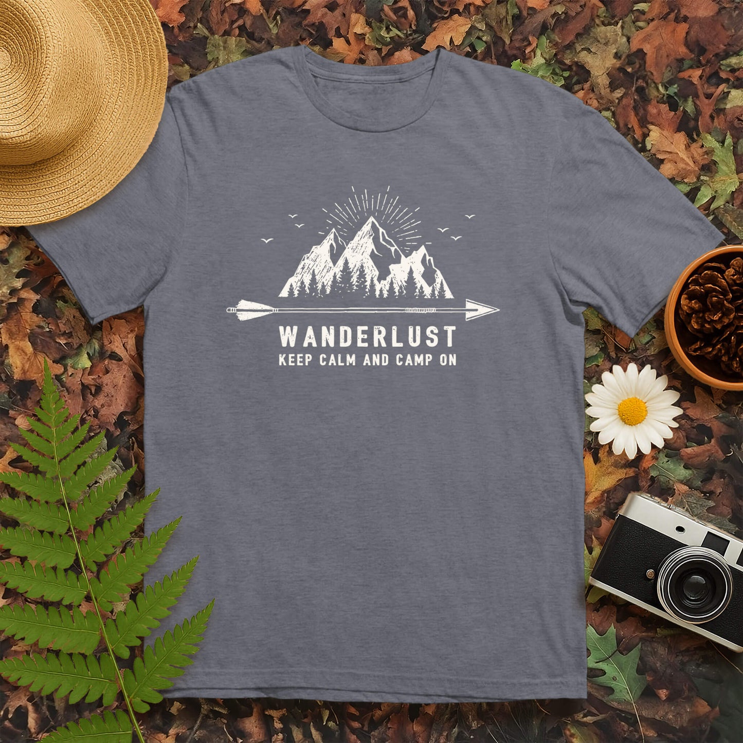 Wanderlust Keep Calm T-Shirt