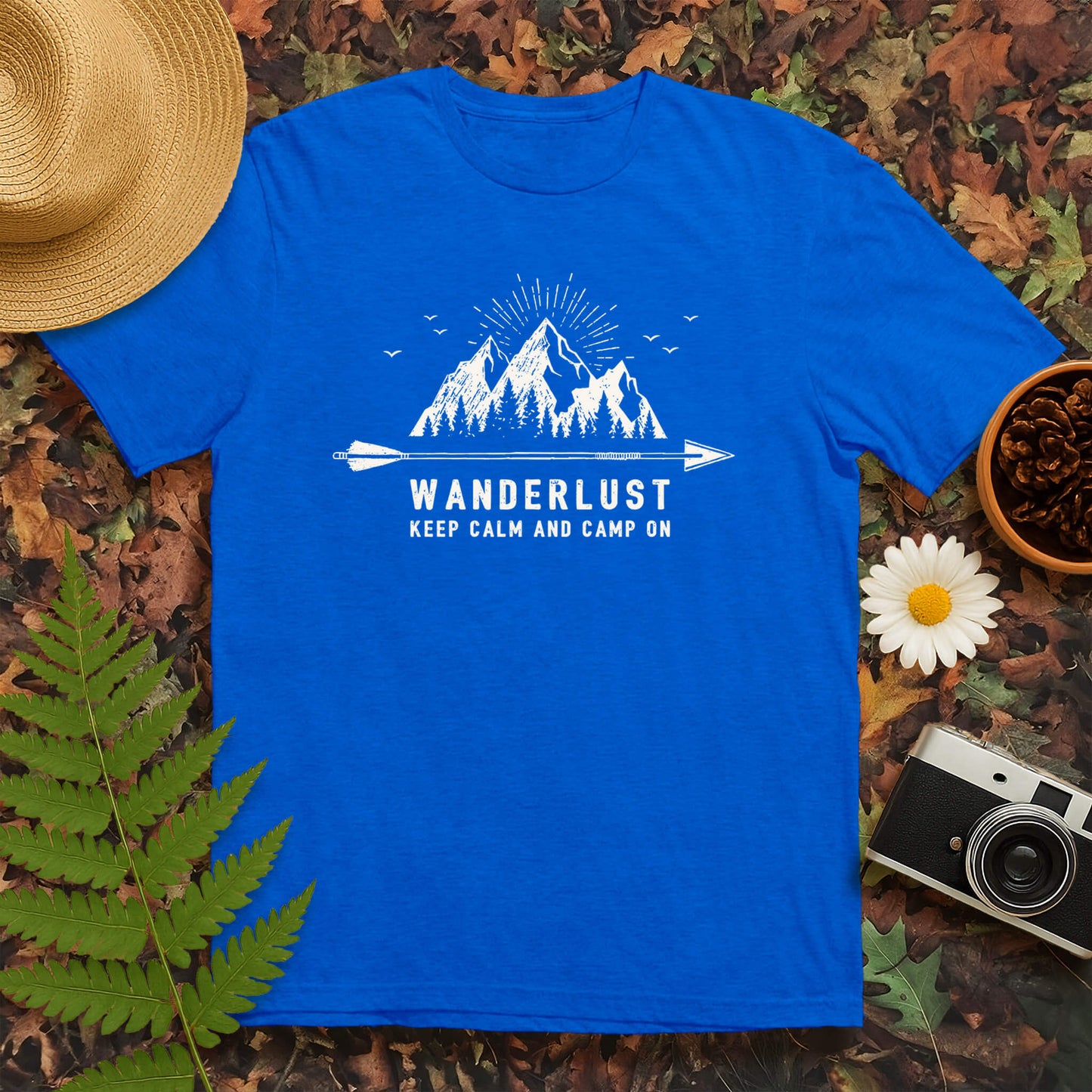 Wanderlust Keep Calm T-Shirt