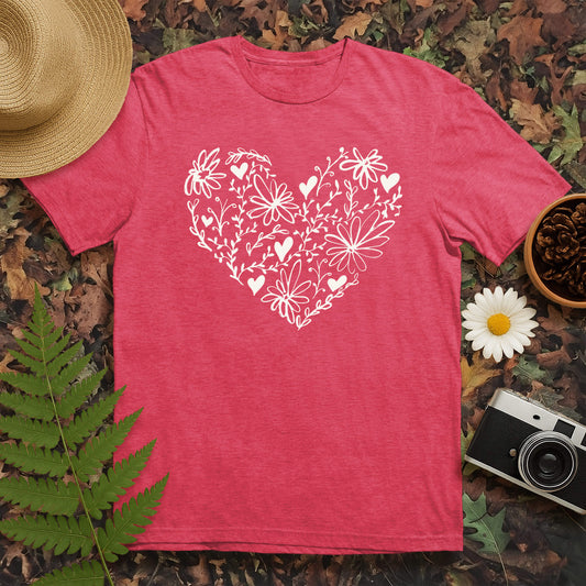 Line Heart T-Shirt