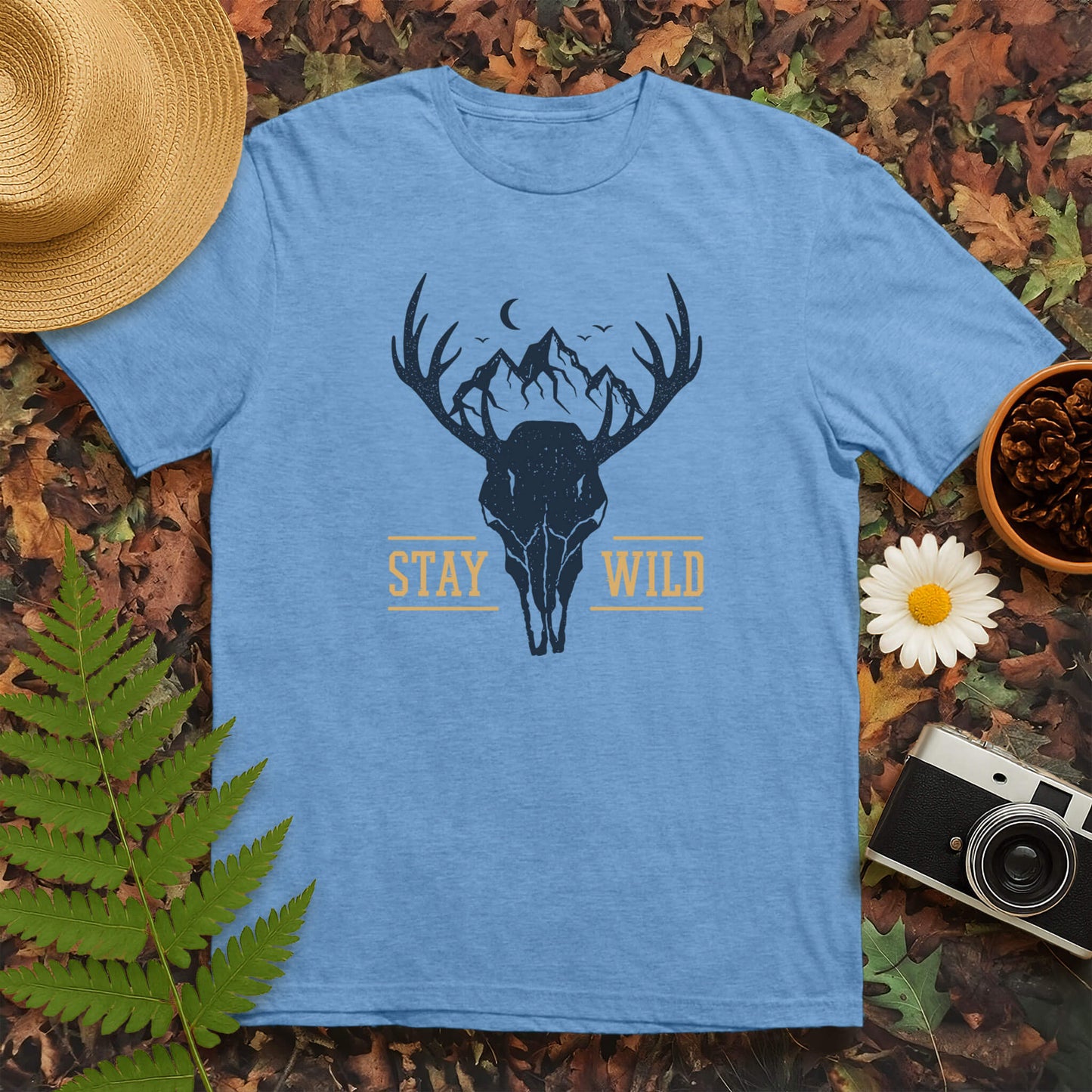 Stay Wild Stag T-Shirt