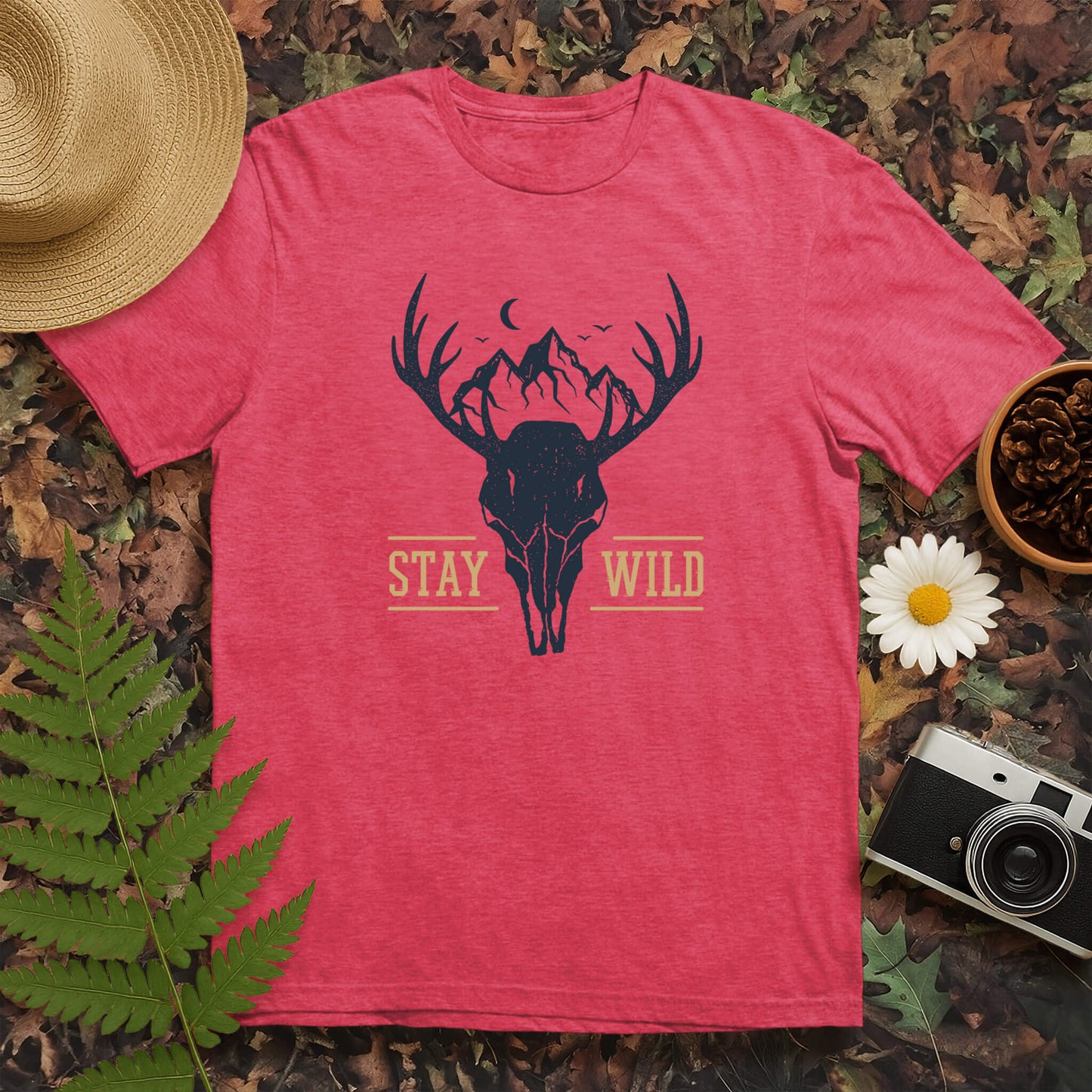 Stay Wild Stag T-Shirt