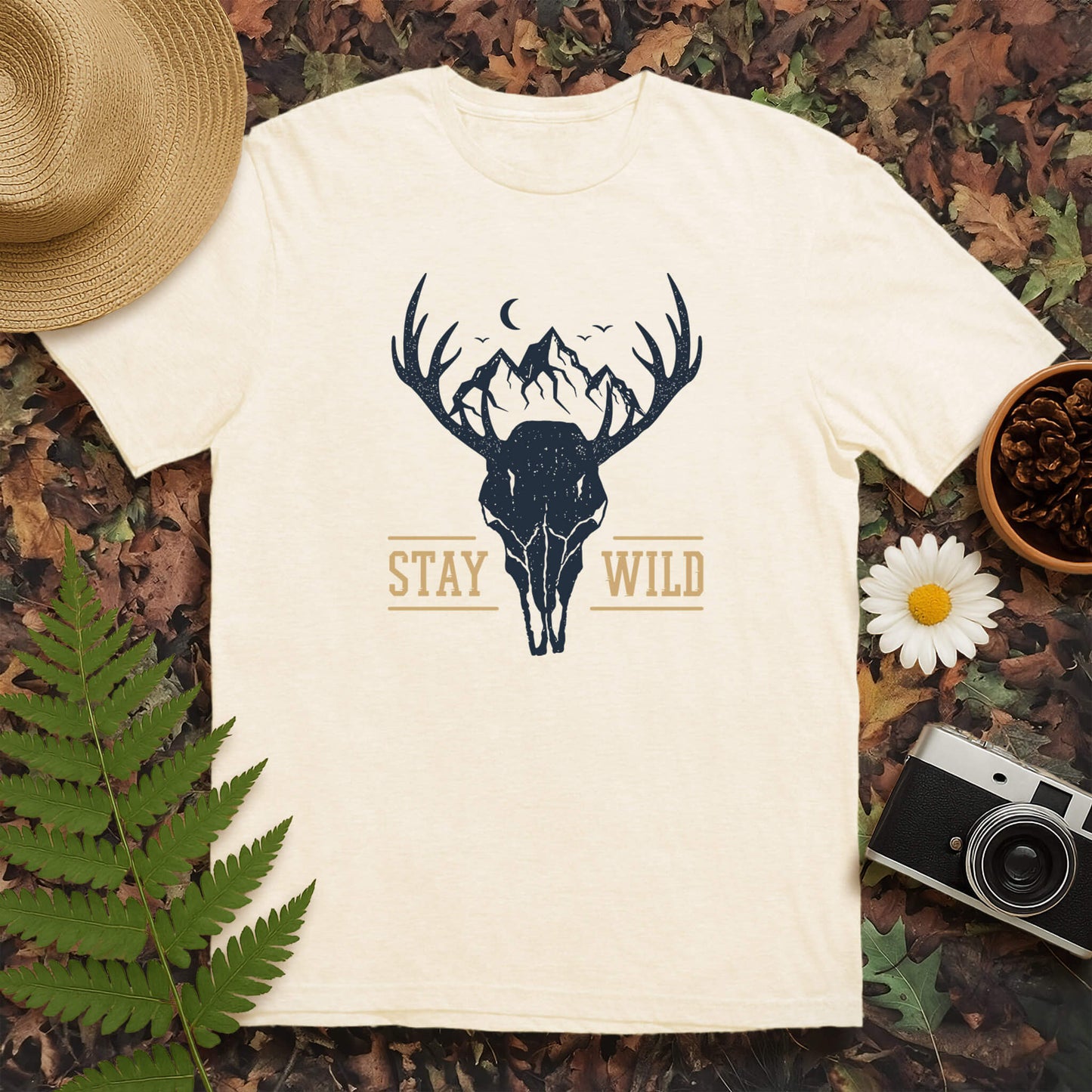 Stay Wild Stag T-Shirt