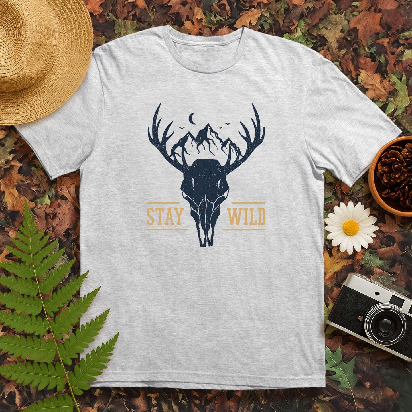 Stay Wild Stag T-Shirt