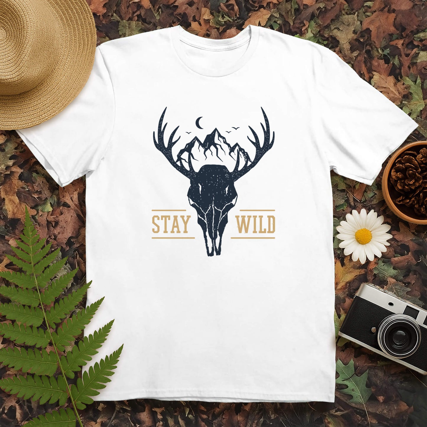 Stay Wild Stag T-Shirt
