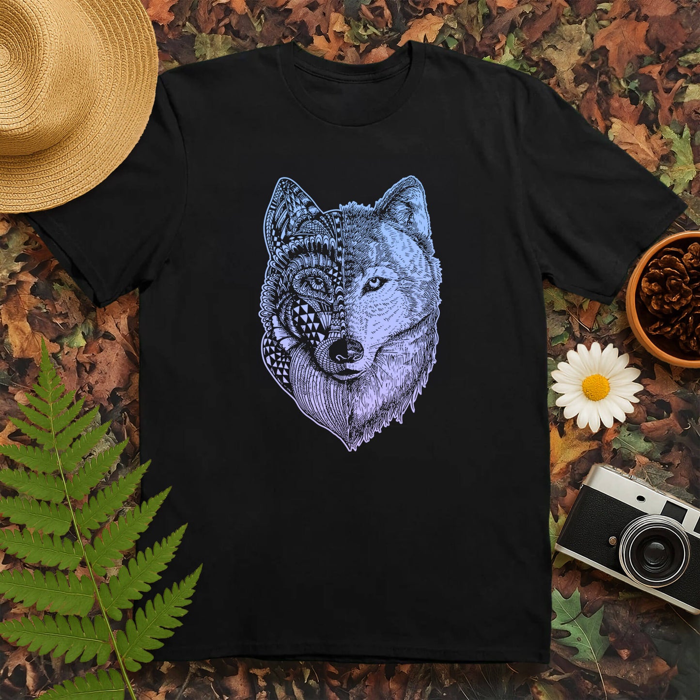 Spirit Wolf Moonlit T-Shirt