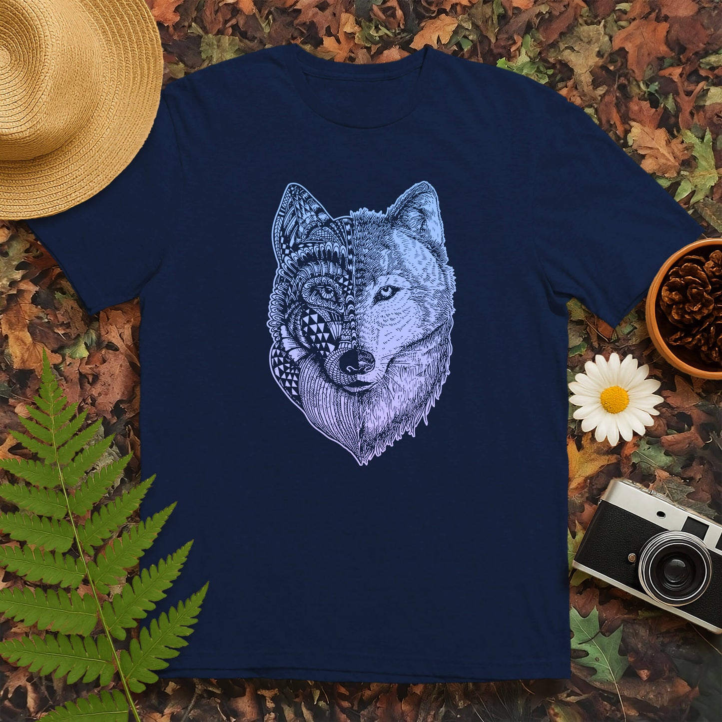Spirit Wolf Moonlit T-Shirt