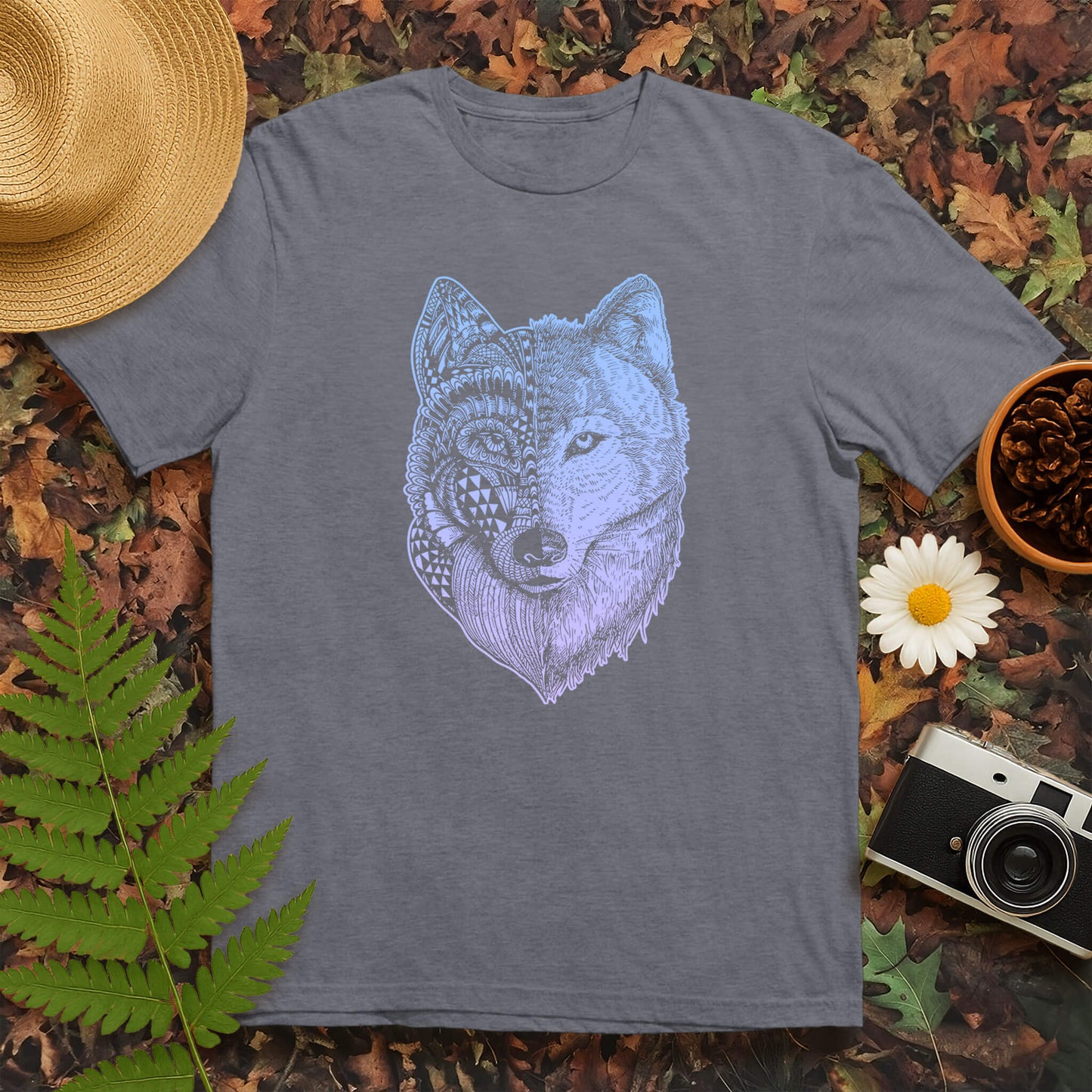 Spirit Wolf Moonlit T-Shirt
