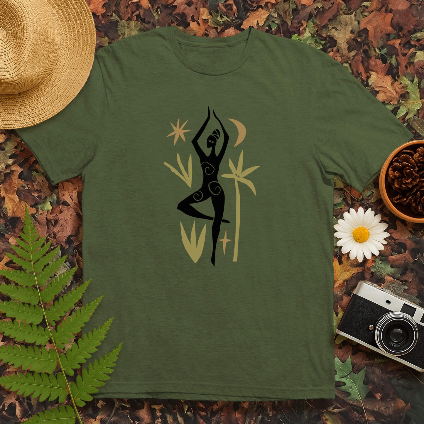 Tree Pose Yoga T-Shirt