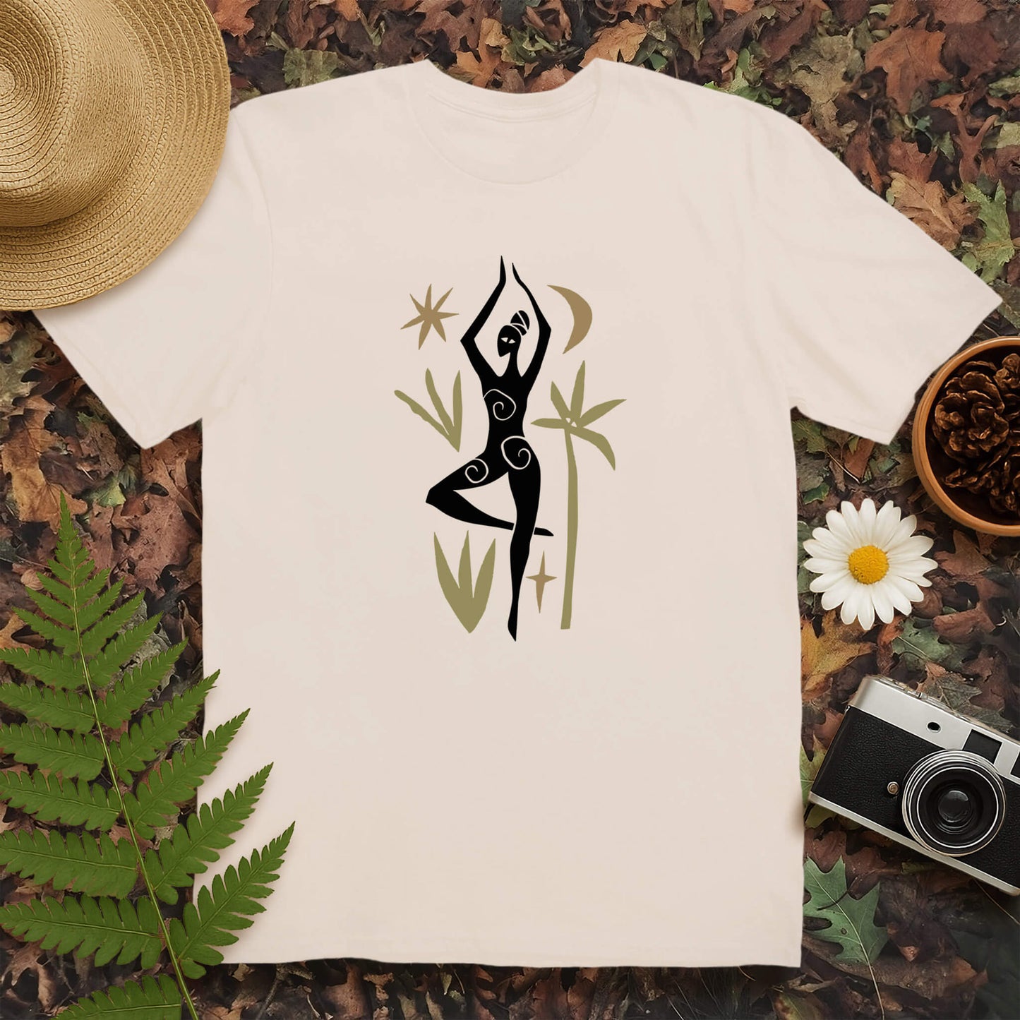 Tree Pose Yoga T-Shirt