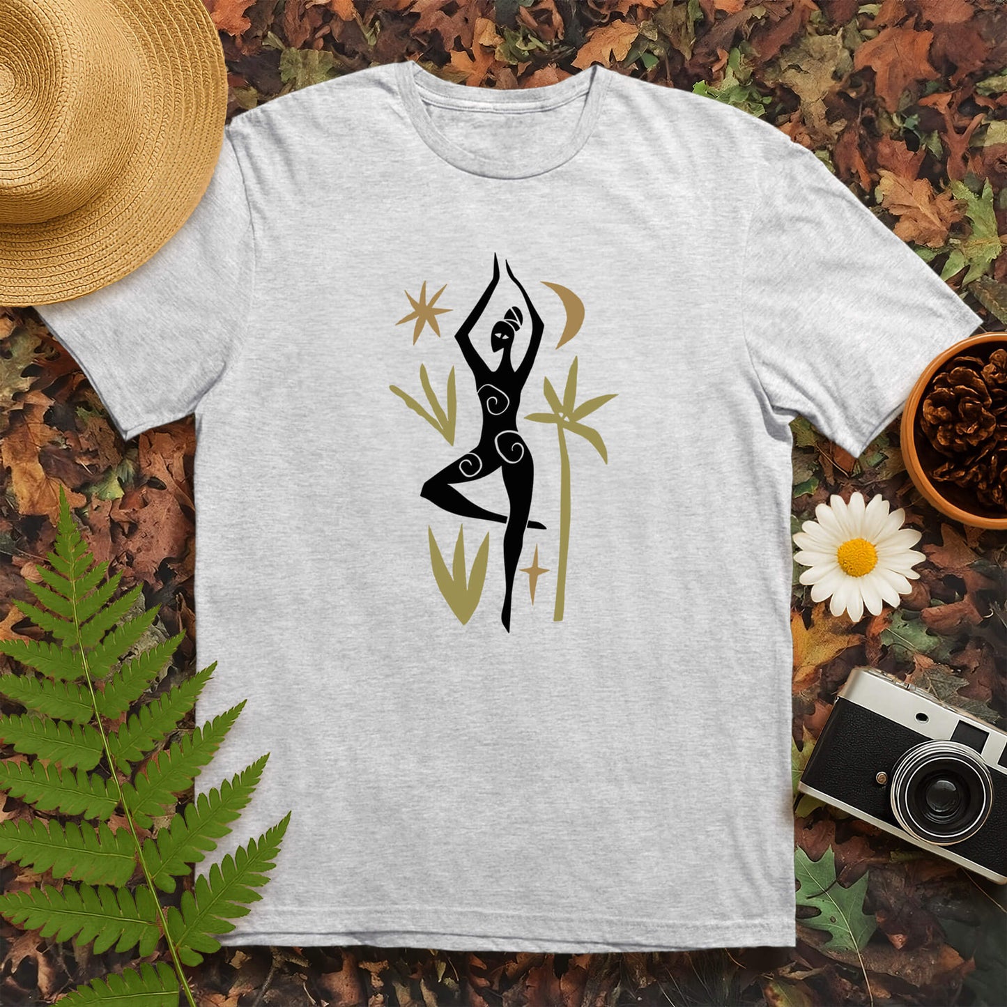Tree Pose Yoga T-Shirt
