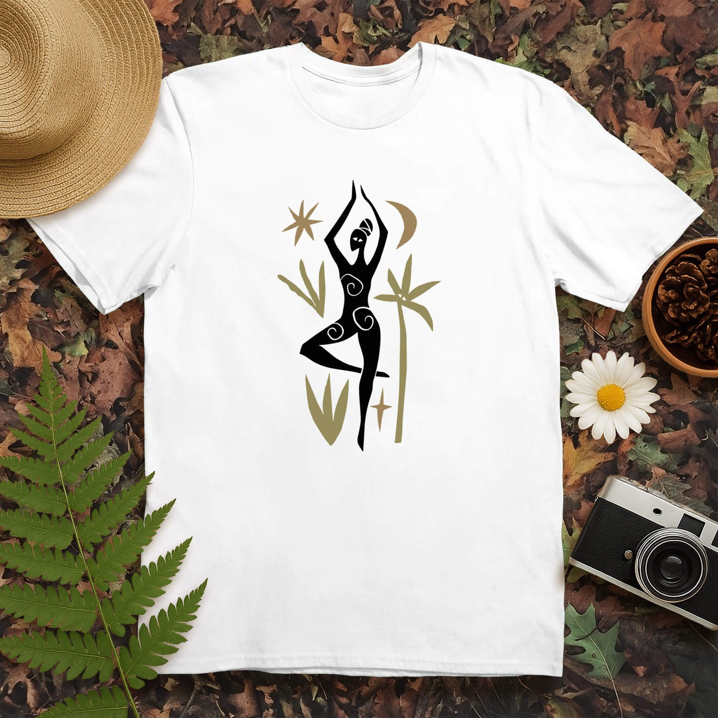 Tree Pose Yoga T-Shirt